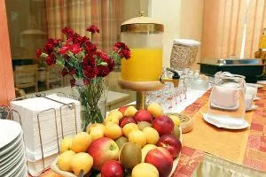 Snacks with fruits