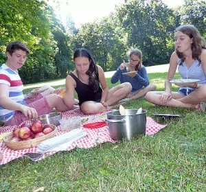 Picnic with friends